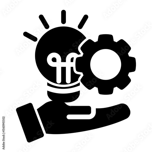 Innovative Problem Solver from the Business Automation icon collection (Solid style)