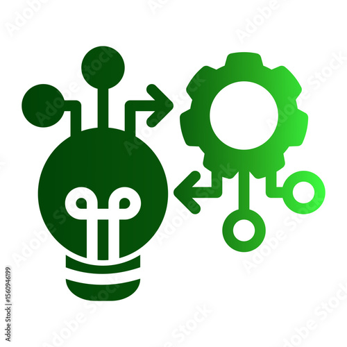 Innovation Deployment Module from the Business Automation icon collection (Solid Gradient style)