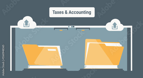Cloud Based Tax Accounting System For Modern Financial Management Solution