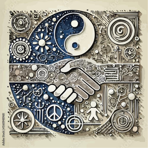 representation of unity and peace among peoples 28