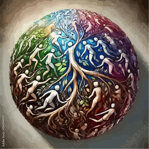 
image representing the union between people 44