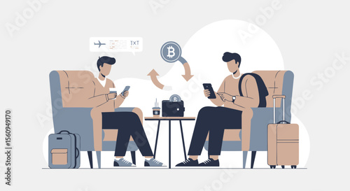 Cryptocurrency Travelers Digital Economy Flight Bookings And Mobile Financial Transactions