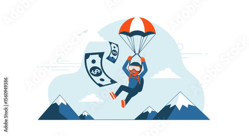 Investing Strategies Reaching Financial Heights Via Parachute Money Descent