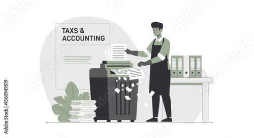 Document Security And Privacy With Secure Shredding In Finance And Accounting Firm