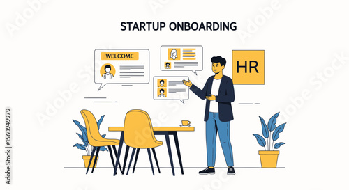 Effective Startup Onboarding With Hr, Digital Training And Company Introduction