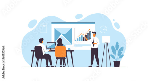 Professional Presentation By Expert Leading Team For Strategy Development At Workplace