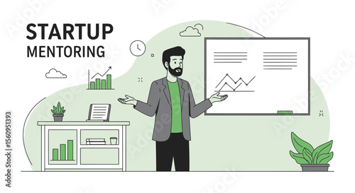 Startup Advisor Giving Growth Guidance To Help Businesses Succeed And Get Investment