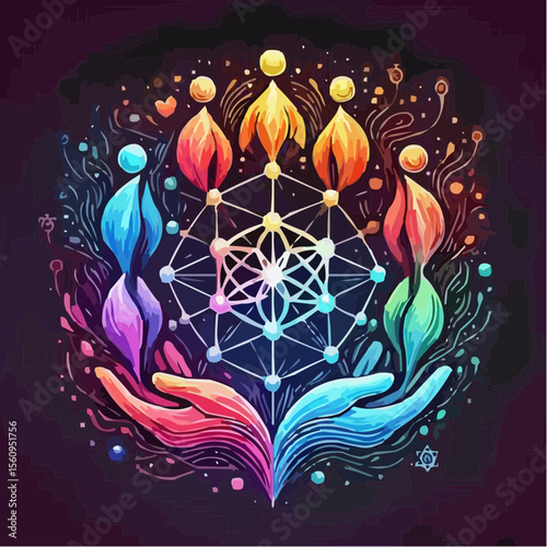 
image representing the union between people 76