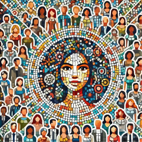 
image representing the union between people 52