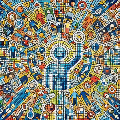 
image representing the union between people 51
