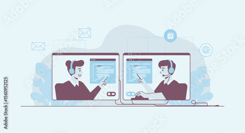 Online Collaboration Using Modern Technology For Remote Assistance And Learning