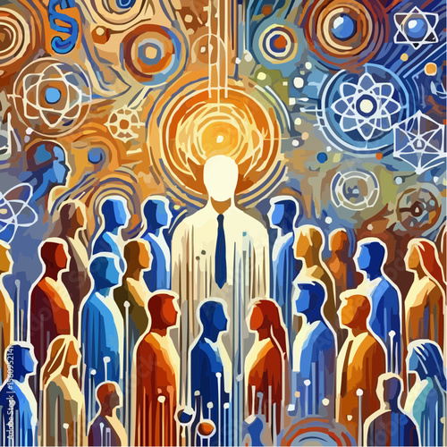 
image representing the union between people 24