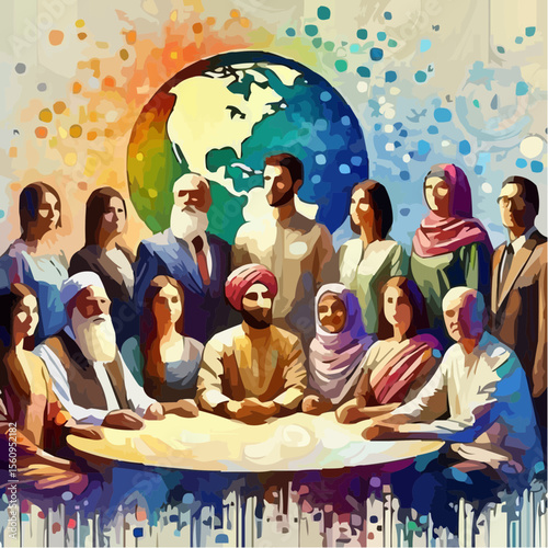 
image representing the union between people 20