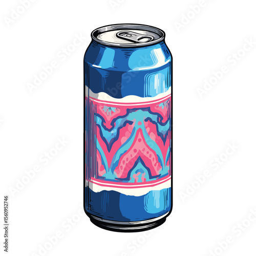 vector illustration of crowler isolated in White Background, crowler vector