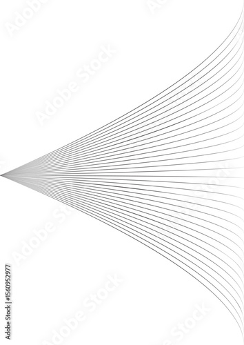abstract wave lines background