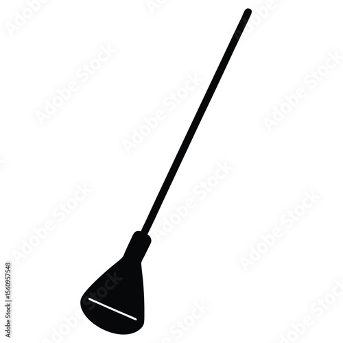 Chemist element isolated lab stirrer on white background 