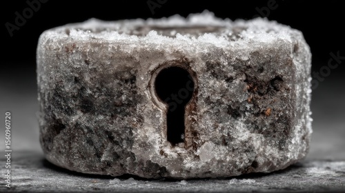 Frozen Keyhole: A Cryptic Enigma