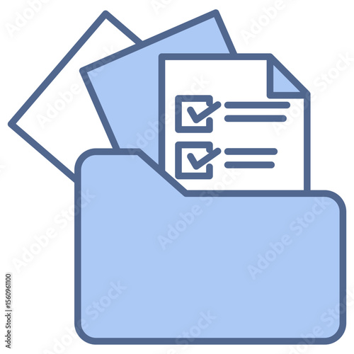 Travel Documentation   Blue Icon