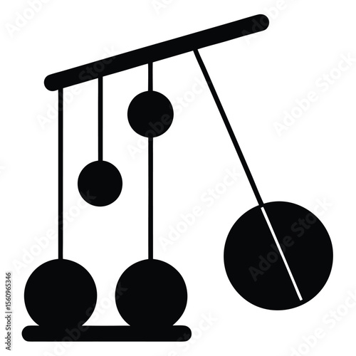 physicist element isolated newton s laws of motion on white background