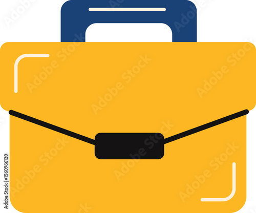 Hand drawn cute cartoon illustration of closed wallet with falling coins. Flat vector money currency sticker in colored doodle style. Shopping or payment icon or print. Online payment. Isolated.