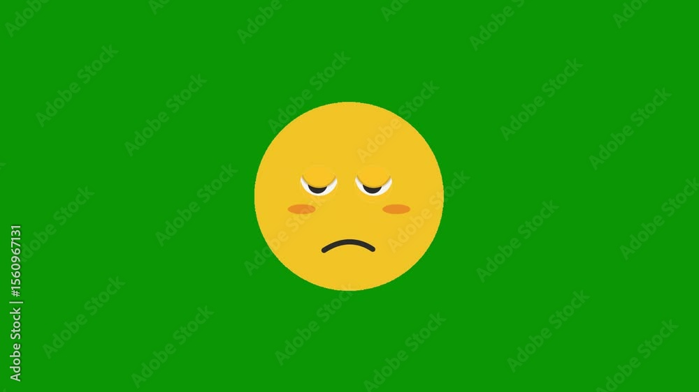 A yellow egg with sad face on it and expression an green screen animated chromakey background figure style motion gesture elements design creative emotion illustration cartoonish layers A yellow egg with sad face on it and expression an green screen animated chromakey background figure style motion gesture elements design creative emotion illustration cartoonish layers