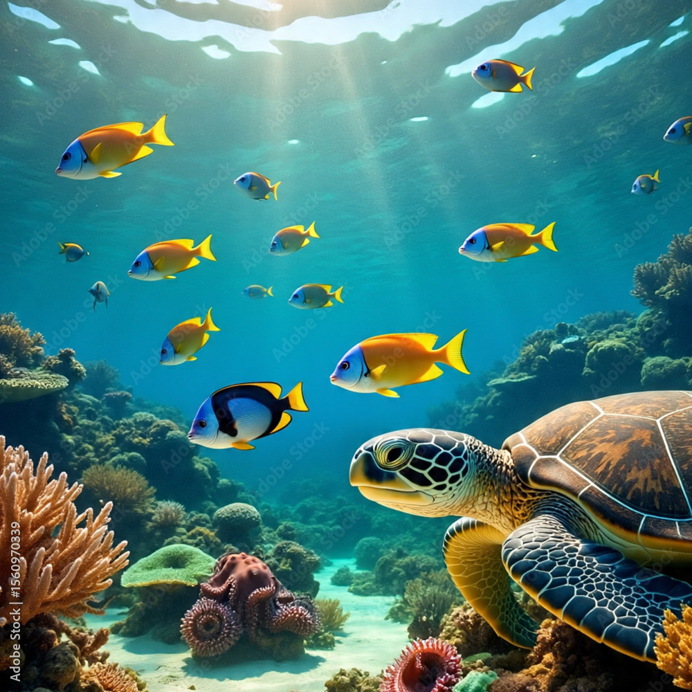 Fototapeta premium Under The Sea