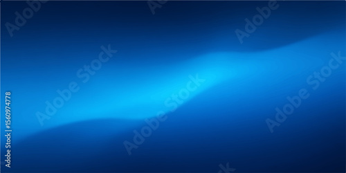 Blue abstract background with light rays and deep ocean-inspired design
