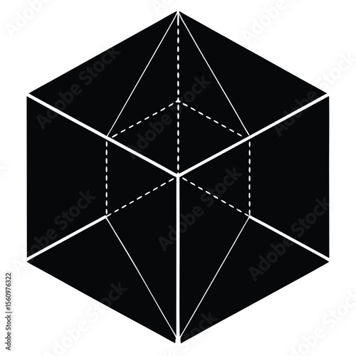  Mathematician element isolated cartesian plane on white background