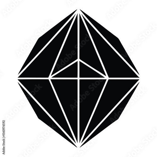  Mathematician element isolated geometric shapes on white background