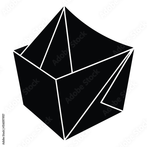 Mathematician element isolated math research paper on white background