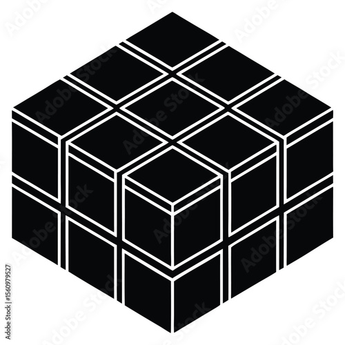 Mathematician element isolated modular arithmetic example on white backg