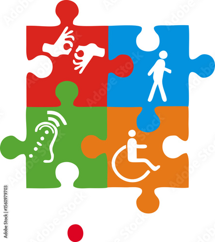 Disability Inclusion and Accessibility Puzzle