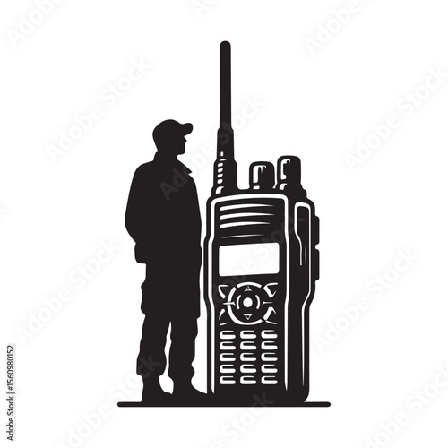 vector illustration of a mobile phone