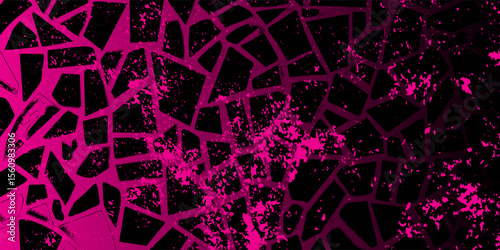 black pink brush pattern car sticker banner sporty abstract line pink black color combination grunge brush pattern modern motorsport racing design
