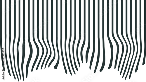 Striped texture with distortions at the bottom in 4k resolution.