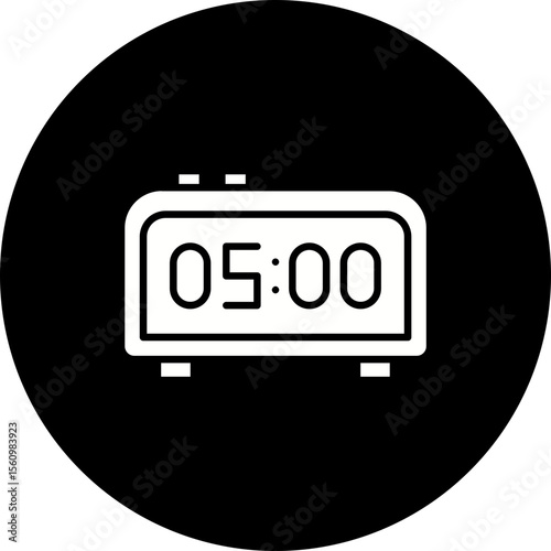 Digital Clock Icon