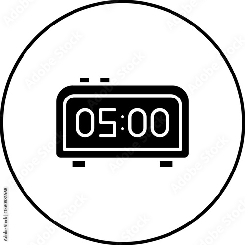 Digital Clock Icon