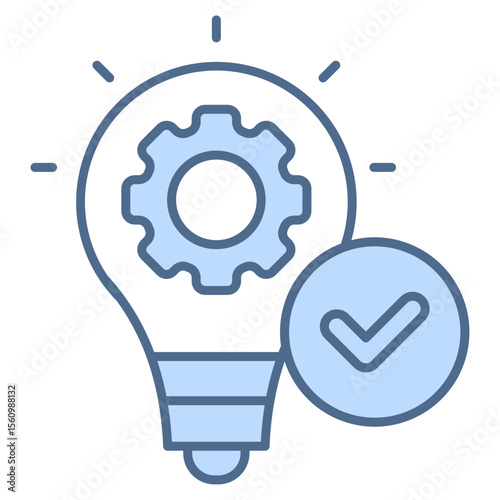 Insight Blue Icon Element For Design