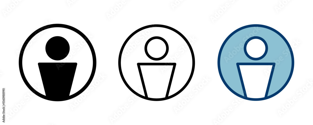 User Icon vector isolated on white background. person sign. people icon. User Icon vector isolated on white background. person sign. people icon.