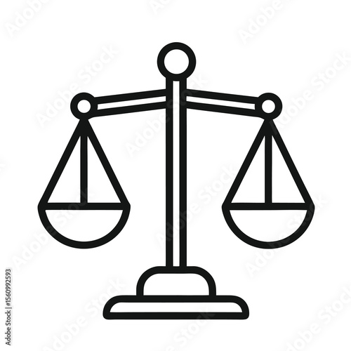 Balance scale icon