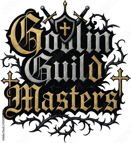 Goblin Guild Masters Medieval Fantasy Gaming Tee