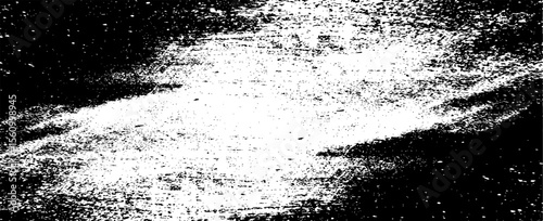 Black and white grunge. Distress overlay texture. Abstract surface dust and rough dirty wall background concept. Worn, torn, weathered effect. Vector illustration, eps 10