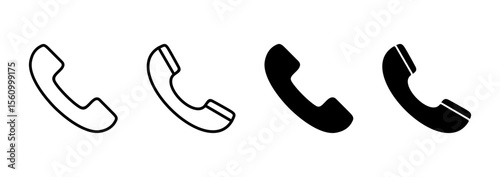 Call icon vector. telephone sign and symbol. phone icon. contact us