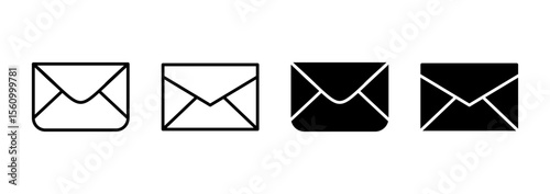 Mail icon vector. email sign and symbol. E-mail icon. Envelope icon