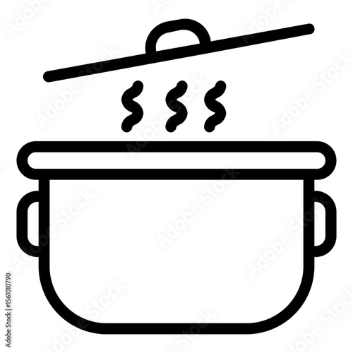 Cooking Icon in Line Style