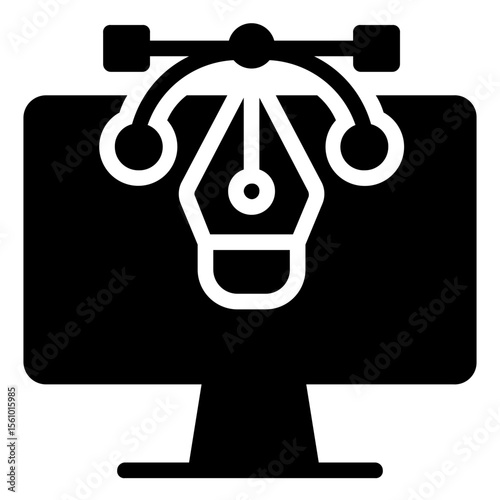 Design Icon in Solid Style