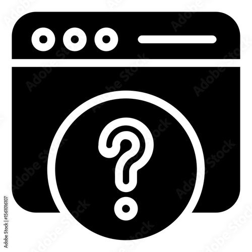 Help Icon in Solid Style