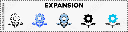 Expansion Icon Pack Line Glyph