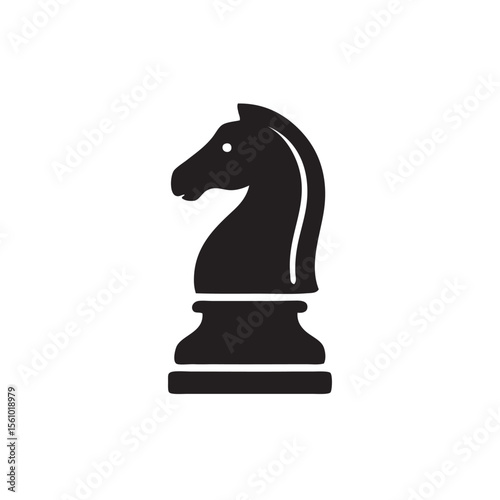 Chess knight icon