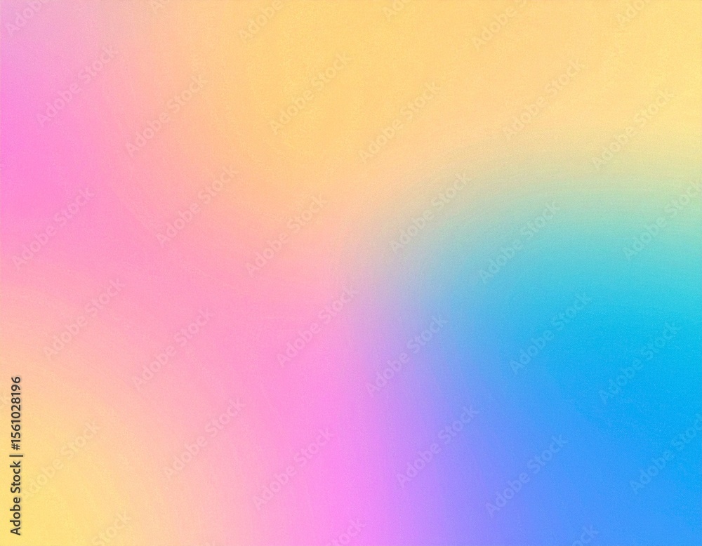 Obraz premium Abstract blurred grainy gradient background texture. Colorful digital grain dust soft